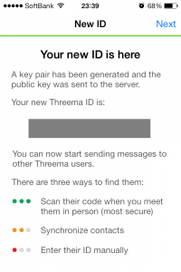 Threema ID