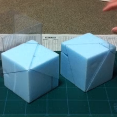 2つの立方体